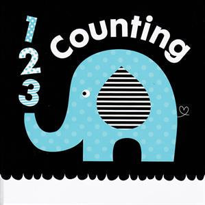 123 Counting Baby Numbers Fold-Out Stand-Up Book for Tummy Time