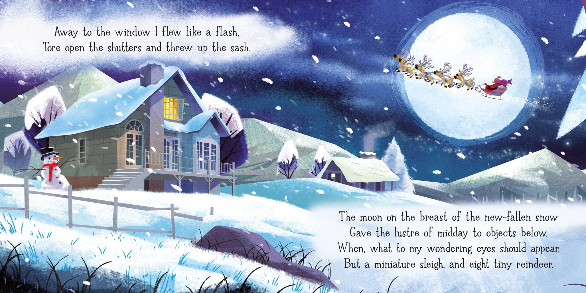 'Twas the Night Before Christmas board book