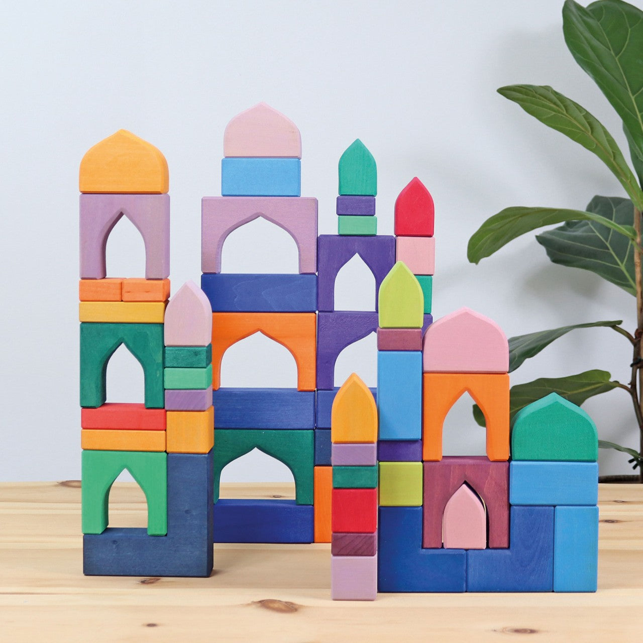1001 Nights Wooden Blocks Building Set