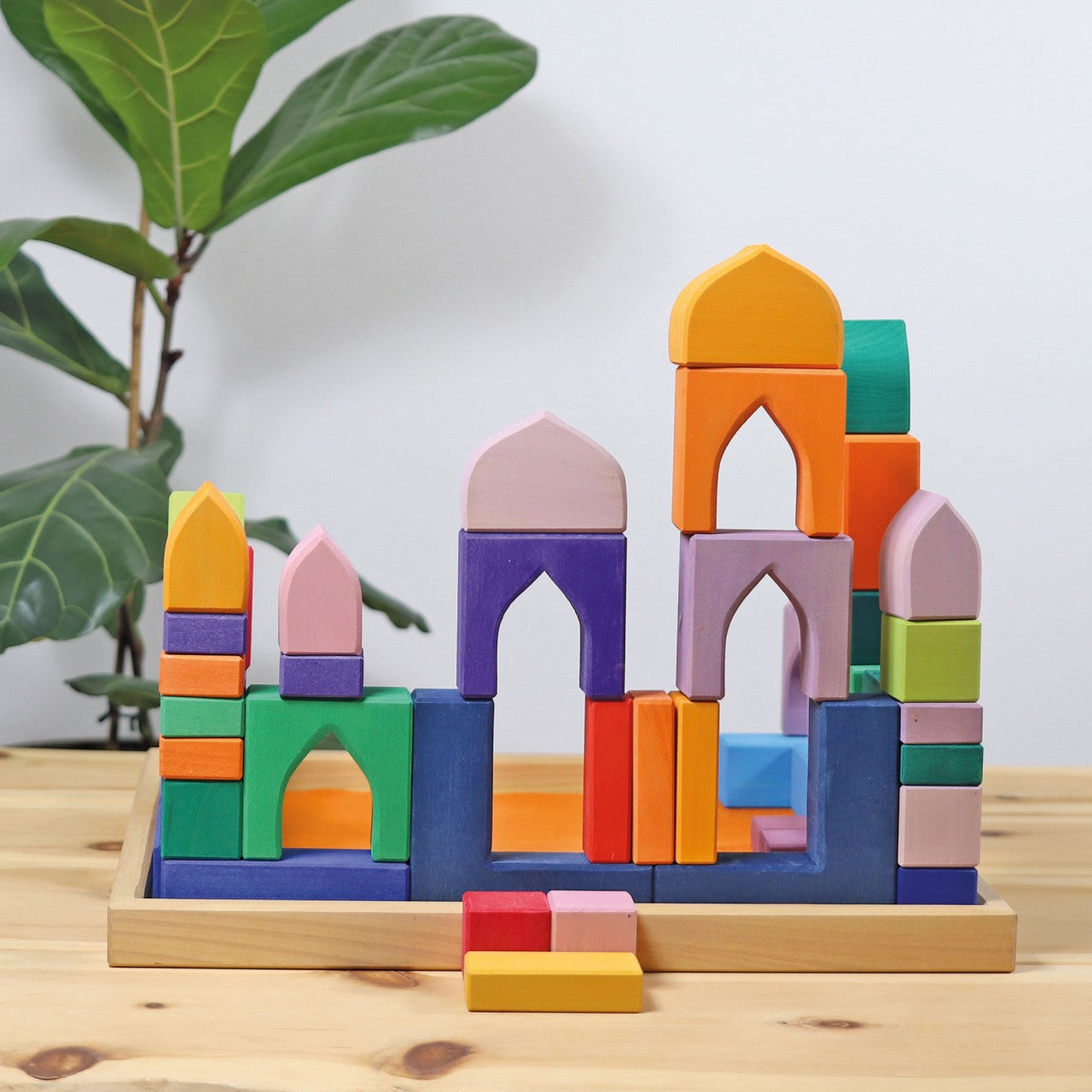 1001 Nights Wooden Blocks Building Set