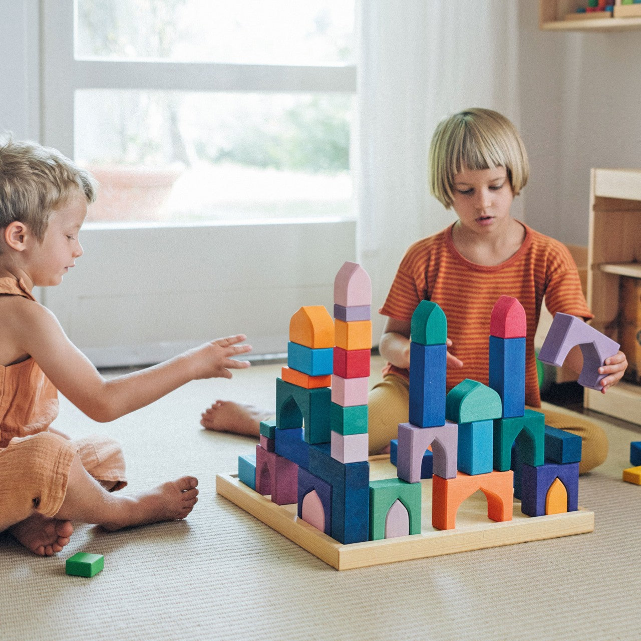 1001 Nights Wooden Blocks Building Set
