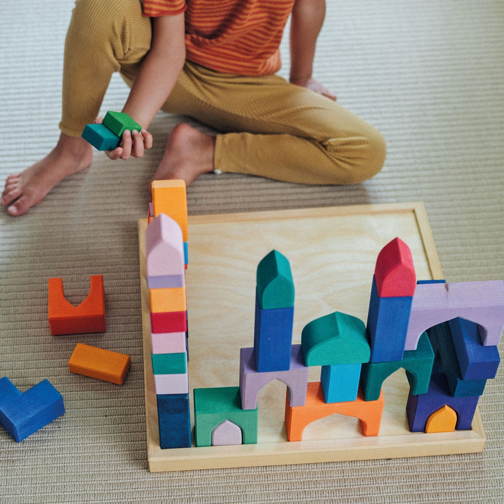 1001 Nights Wooden Blocks Building Set