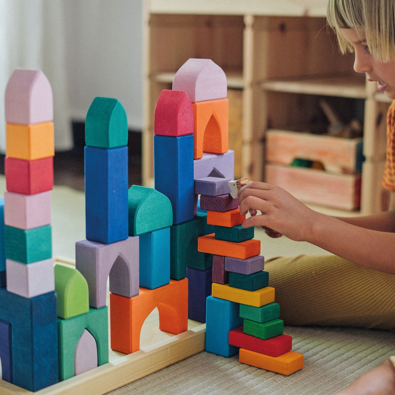 1001 Nights Wooden Blocks Building Set