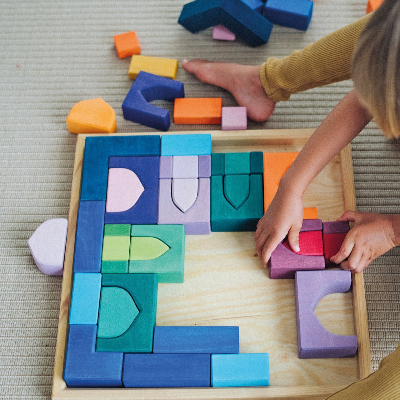 1001 Nights Wooden Blocks Building Set