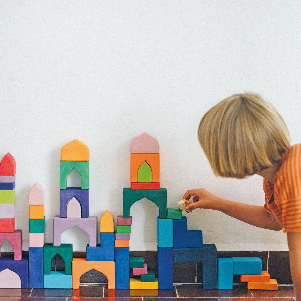 1001 Nights Wooden Blocks Building Set