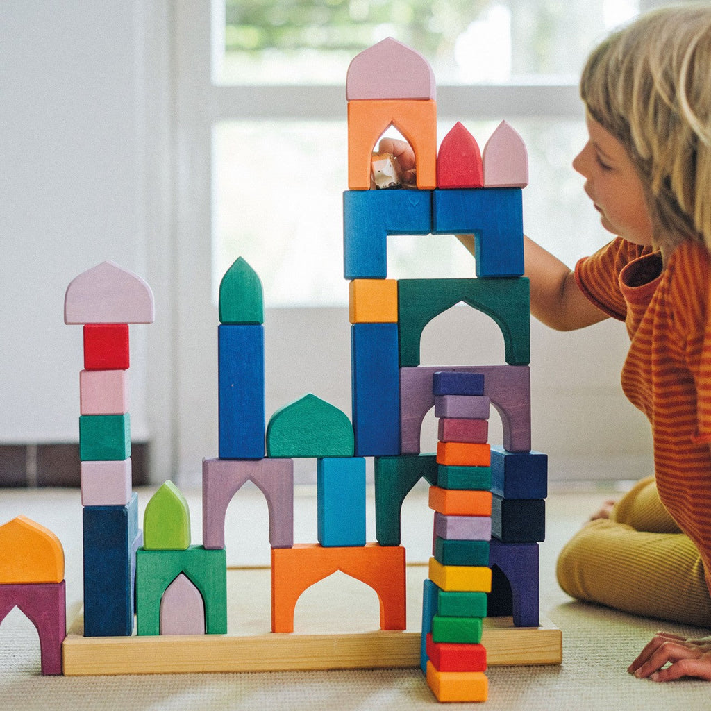 1001 Nights Wooden Blocks Building Set