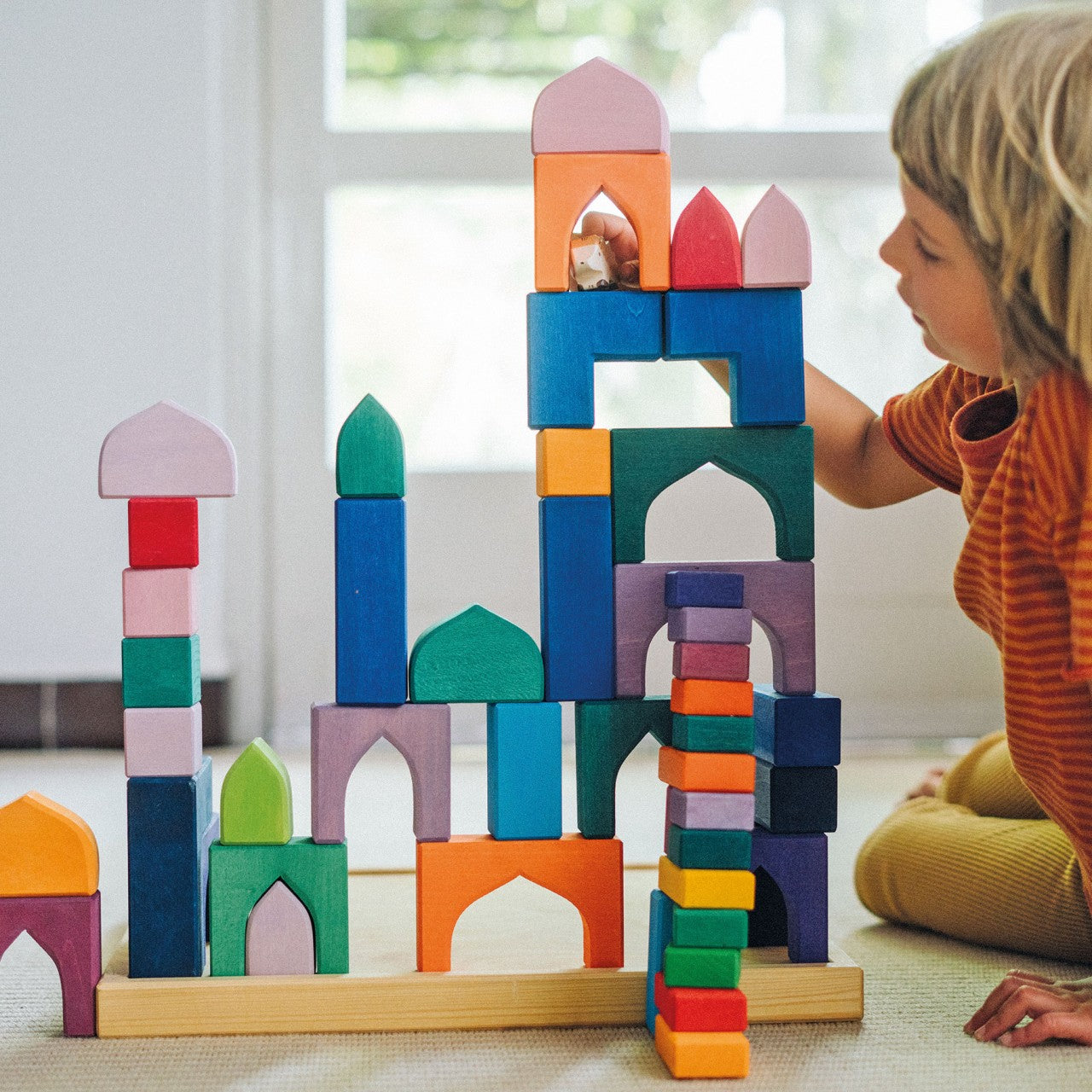 1001 Nights Wooden Blocks Building Set