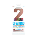 Double-Ended Colored Pencils Set of 12 with 24 Vibrant Colors