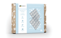 2 Piece Clear Magnetic Base Plate Pack for Building Tiles