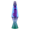 14.5 Lava Lamp Purple Wax Blue Liquid Ceramic Dip Decal