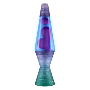14.5 Lava Lamp Purple Wax Blue Liquid Ceramic Dip Decal