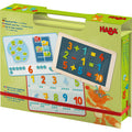 Magnetic Number Arranging Game Set with Carrying Case, 158 Pieces
