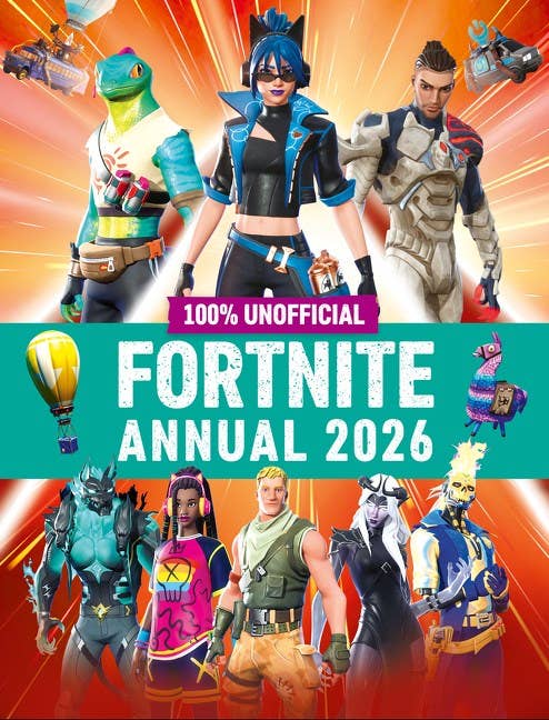 Unofficial Fortnite Annual 2026 Hardcover Activity Guide Book for Kids
