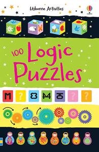 100 Logic Puzzles Brain Teasers Activity Book for Kids Ages 6+