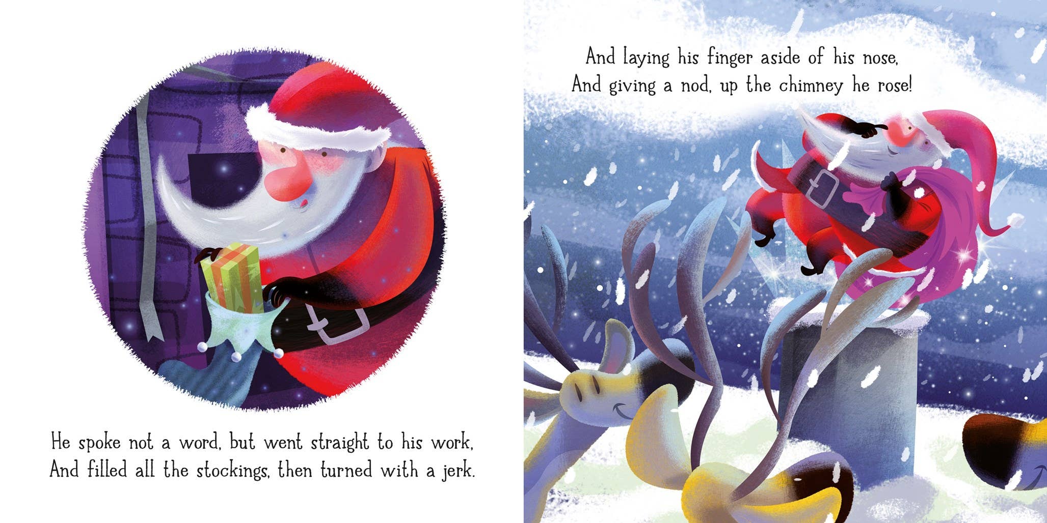 'Twas the Night Before Christmas board book