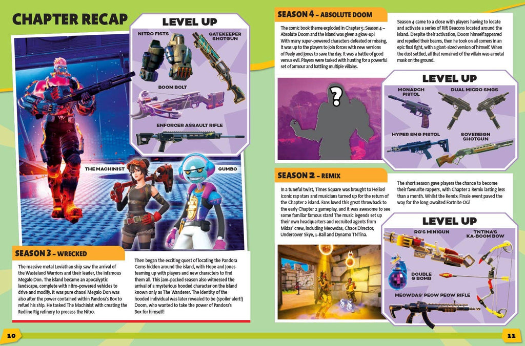 Unofficial Fortnite Annual 2026 Hardcover Activity Guide Book for Kids
