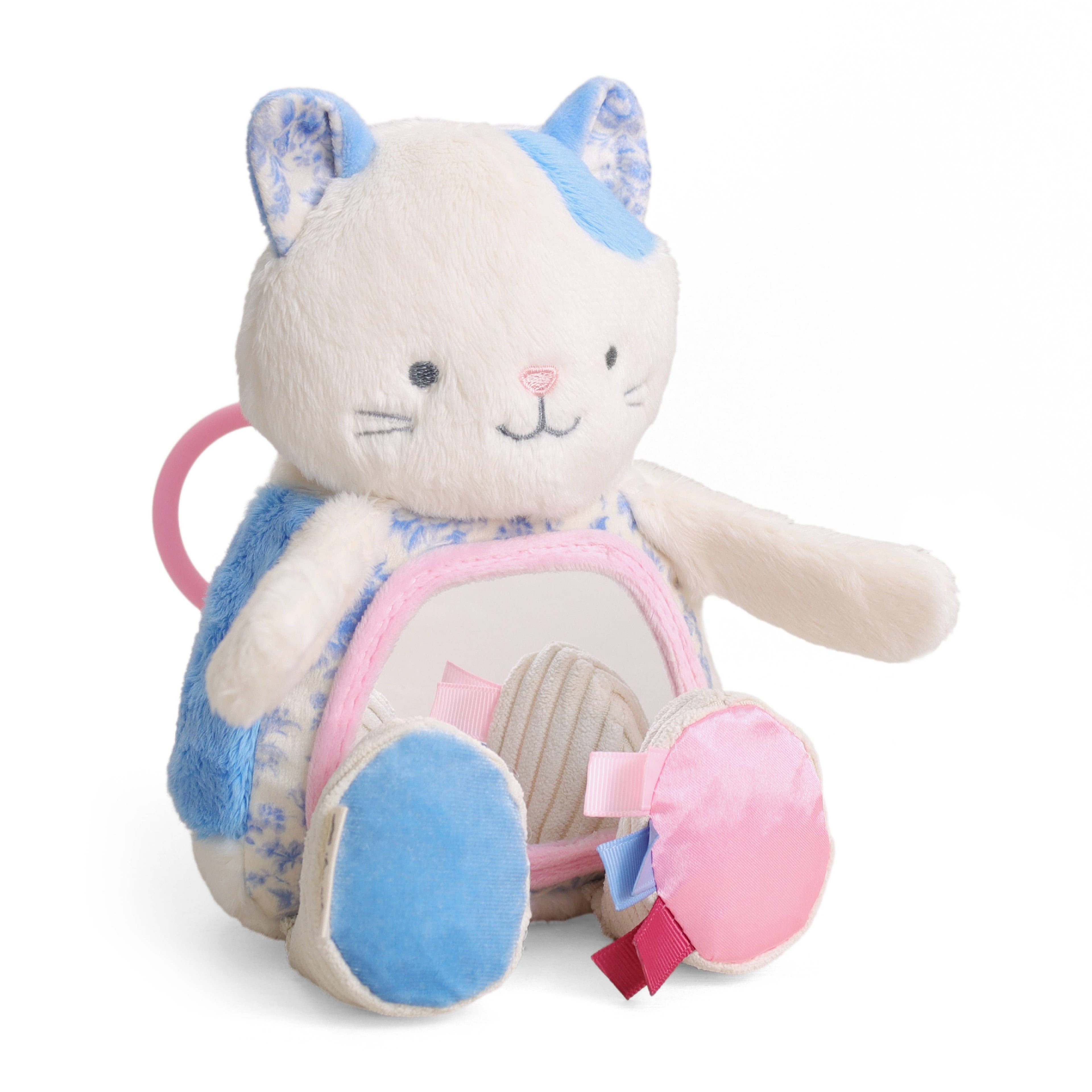 Sensory Tummy Time Mirror - Kitty