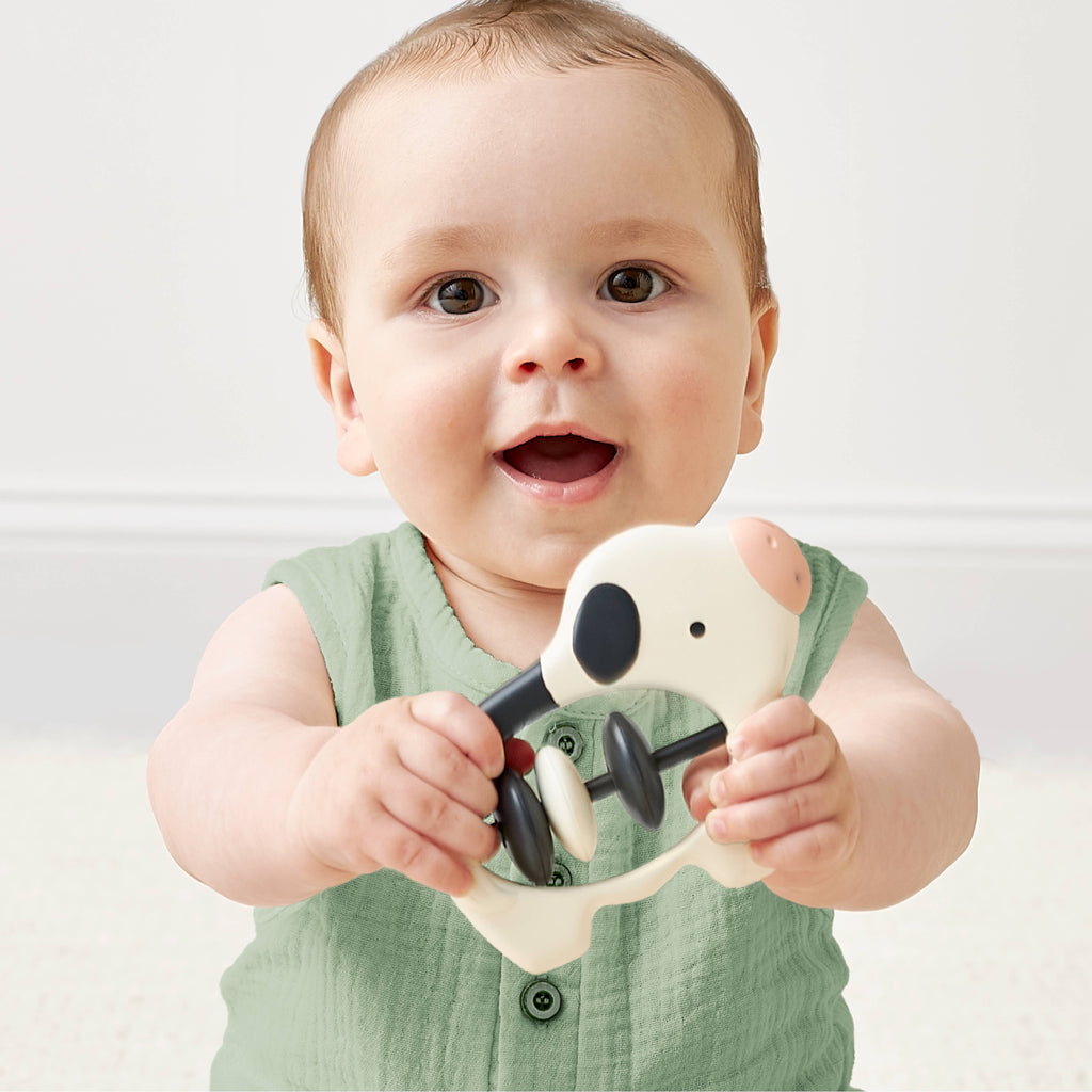 Baby Farm Animal Rhythm & Rattle Music Gift Set, 3 Instruments