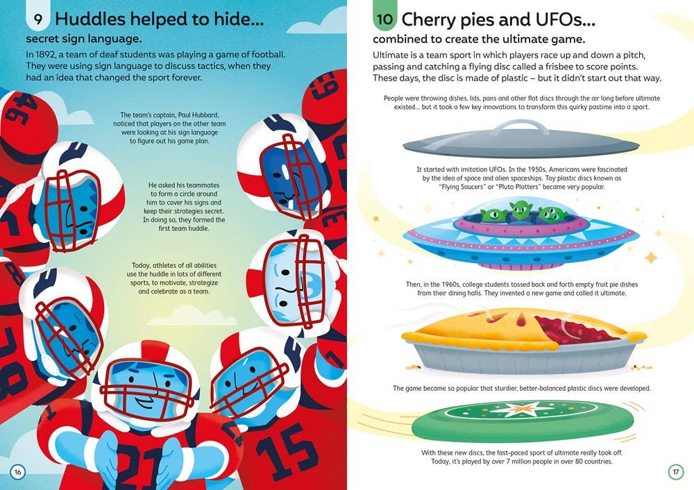 100 Things to Know About Sports Fun Facts Book for Kids