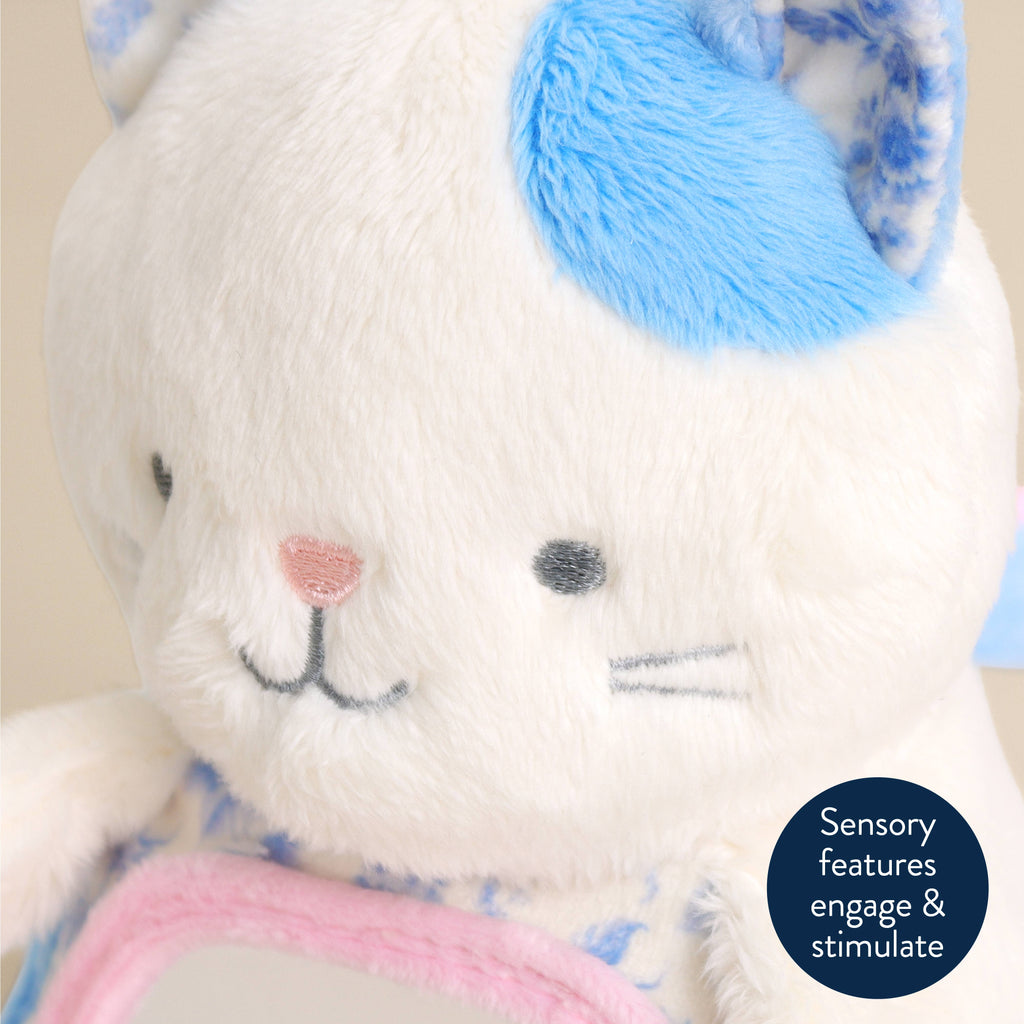 Sensory Tummy Time Mirror - Kitty