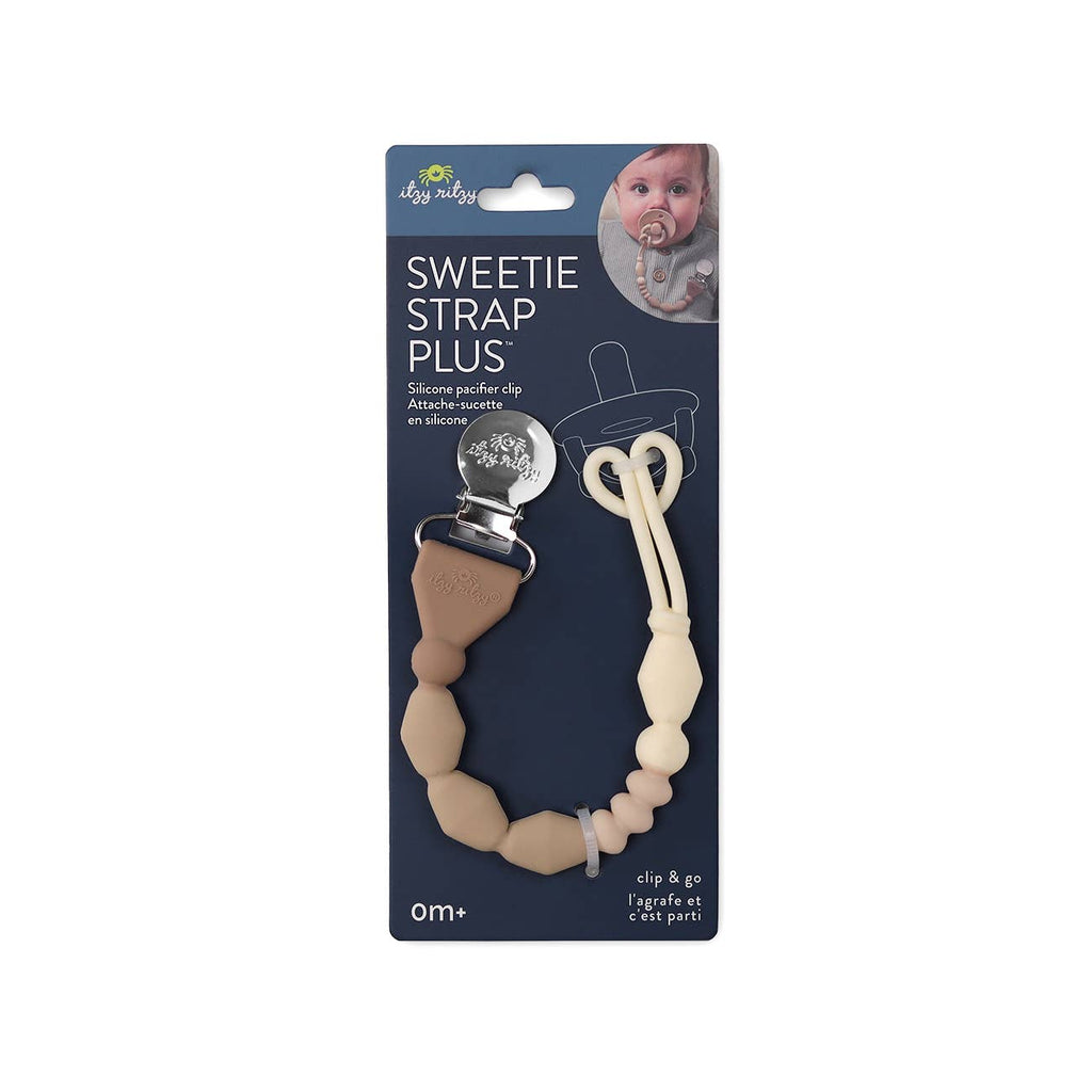 Silicone Pacifier Clip Holder with Cute Character Design for Baby
