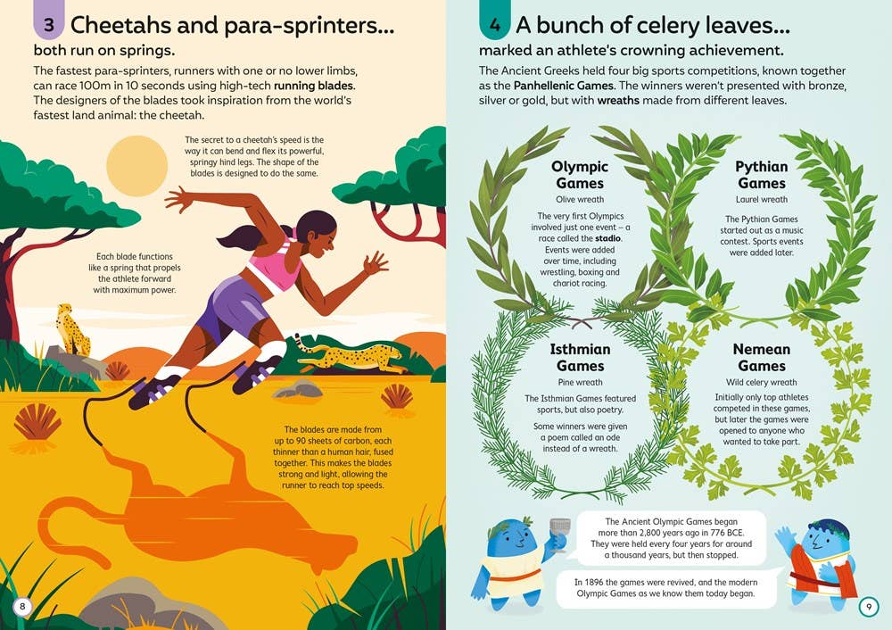 100 Things to Know About Sports Fun Facts Book for Kids