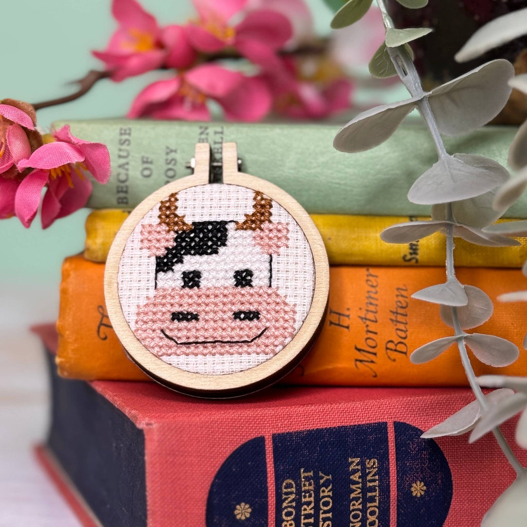 Mini Matchbox Cross Stitch Kit for Beginners and All Skill Levels