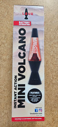 10 Inch Mini Volcano Lava Lamp with Color Changing LED Lights
